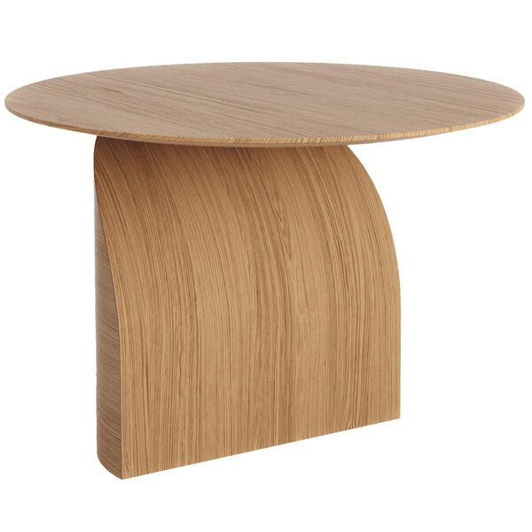 Savoa Sofabord Ø64 cm Olieret Egetræ