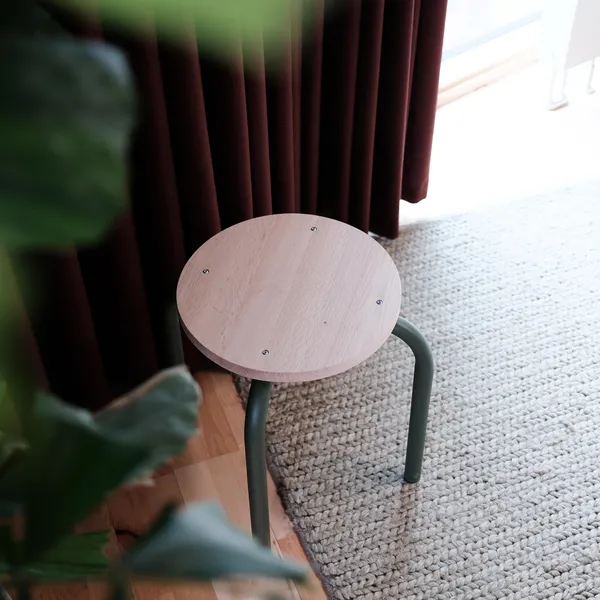 FM630 Pall Polerat Stål/Svart