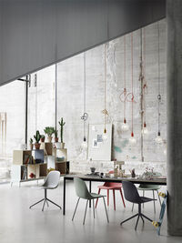 Base Bord 85x190 cm Laminat Hvit