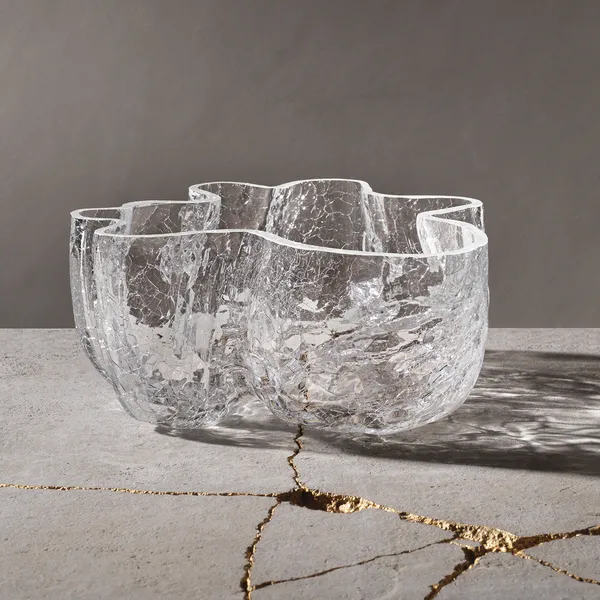 Crackle Kulho 11x25 cm Kirkas