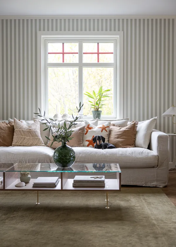 Le Grand Air 4-Personers Sofa Hør Savage Linen
