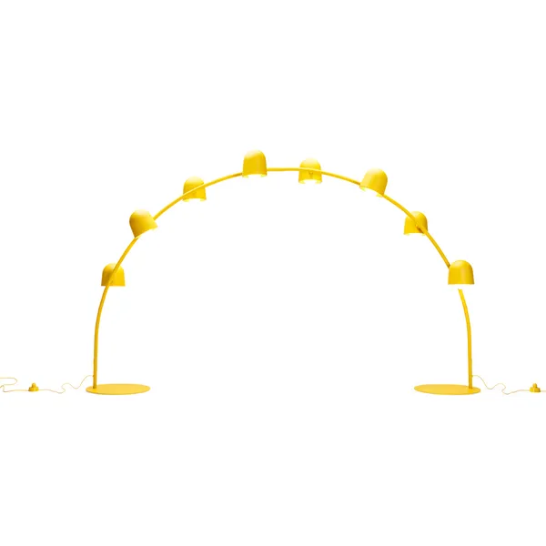 Big Lebow Gulvlampe Banana Yellow