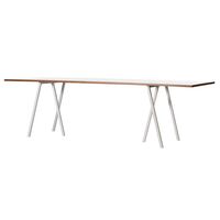 Loop Stand Pöytä 200 cm Laminaatti / Valkoinen