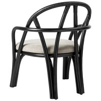 Bistra Loungestol Ebony / Fustagno 001