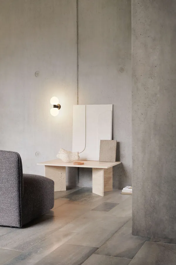 MEMOIR 120 II Vägglampa Svart