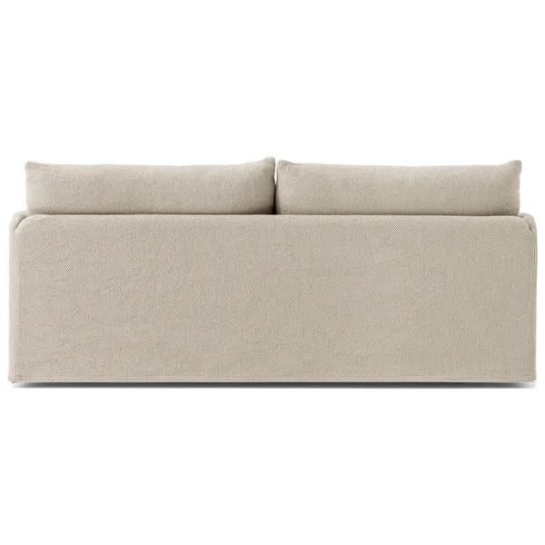 Offset Sofa 2-seters Avtagbar Stopning Logan Sand