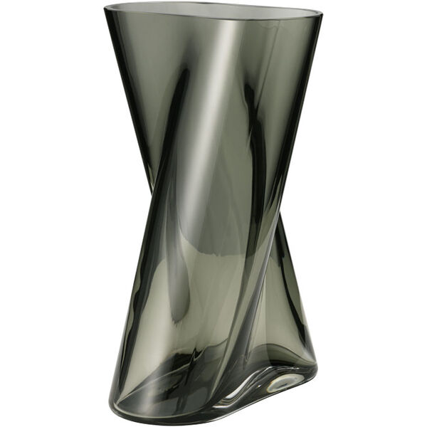 Lituus Glassvase Grå Medium