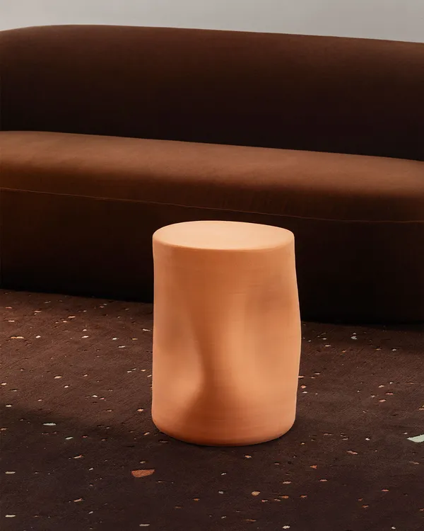 Toblo Side Table Terracotta