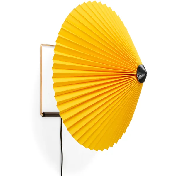 Matin Vegglampe 380 mm Gul