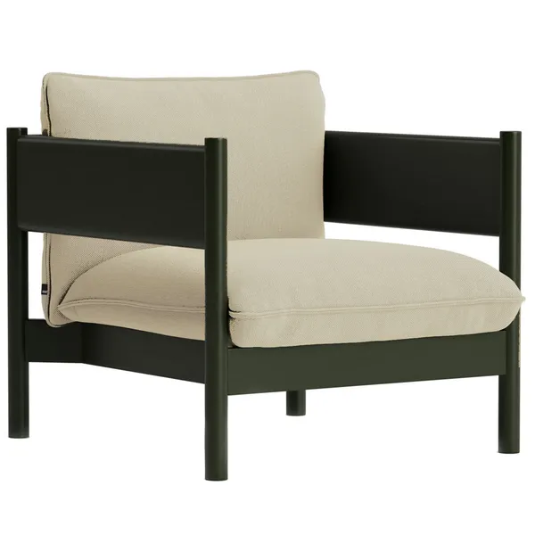 Arbour Club Lænestol Bottle Green / Maglia Cream