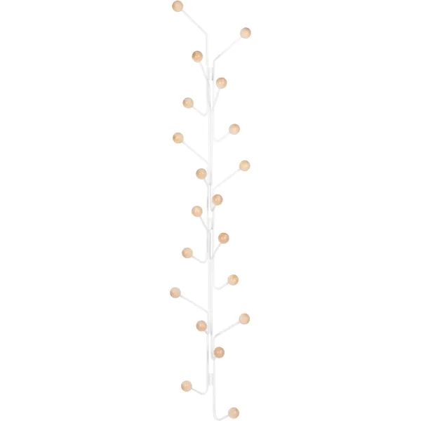 Bill Takkinaulakko Pystysuora Valkoinen / Birch