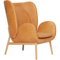 Enclose Lenestol Ben Mattlakkert Eik / Skinn Vintage Cognac