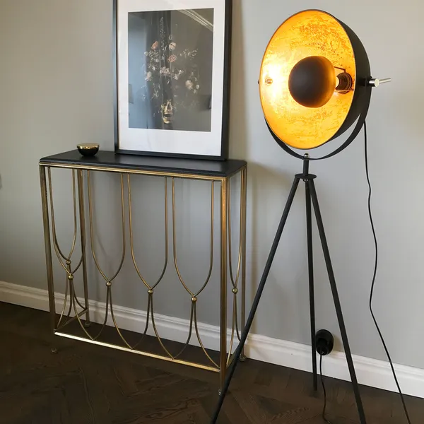 Captain Mini Golvlampa H145cm Sandsvart