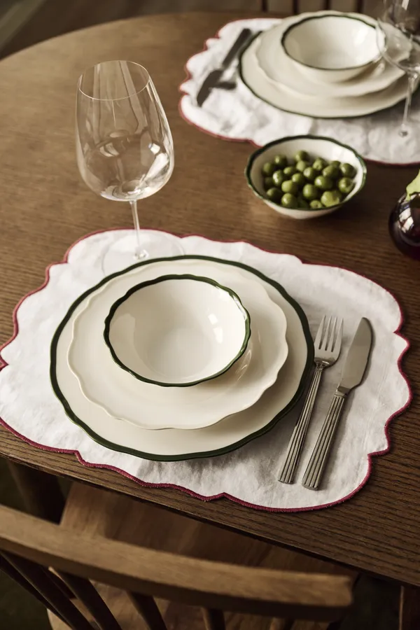 Fleur Skål 15 cm Mørkegrøn