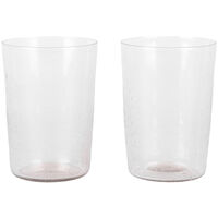 Isle Drikkeglas 2-pak Light Smoke