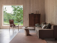 Savoa Sohvapöytä Ø84 cm Natural Oak