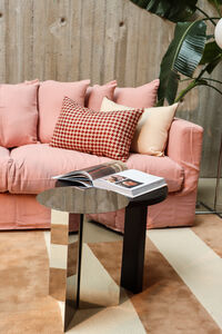 Klädsel Till Le Grand Air 4-sitssoffa Linne Tender Blush