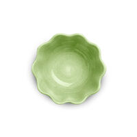 Oyster Skål 13 cm Grön
