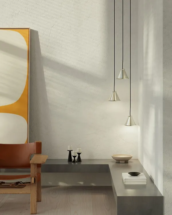 Belle Pendant Ø15 Brushed Aluminium