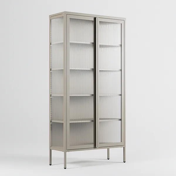 Store Skåp 90x180 cm Pebble Grey