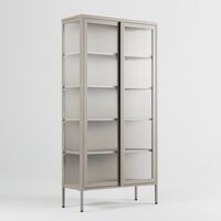 Store Skåp 90x180 cm Pebble Grey