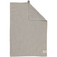Kjøkkenhåndkle Striper 47x70 cm Hvit/Beige
