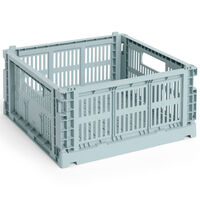 Colour Crate Medium Square Opbevaring Dusty Blue