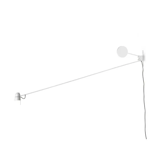 Counterbalance LED Væglampe Hvid