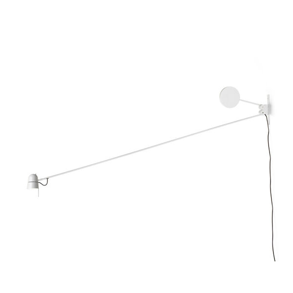 Counterbalance LED Væglampe Hvid