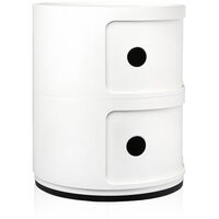 Componibili Classic Oppbevaring med 2 Rom Hvit
