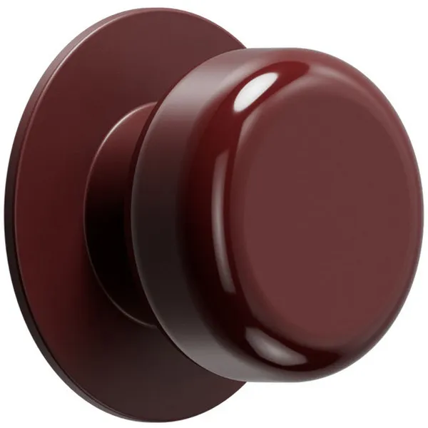 Colette Knopp 50 mm Maroon Red