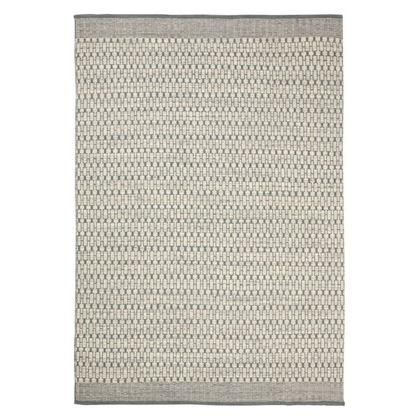 Mahi Dhurry Gulvteppe 170x240 cm Offwhite/Grå