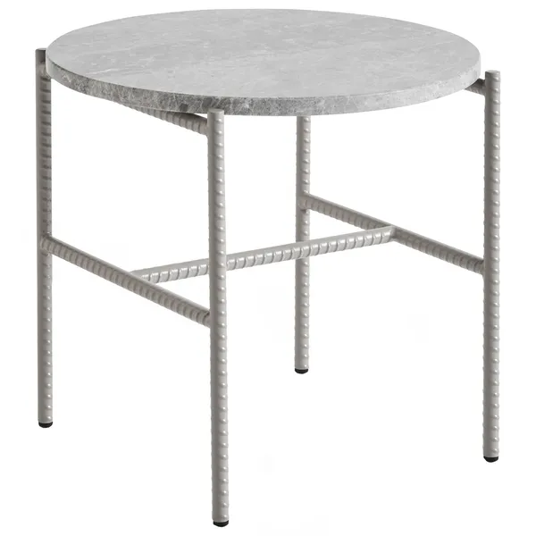 Rebar Sidobord Ø45 cm Fossil Grey