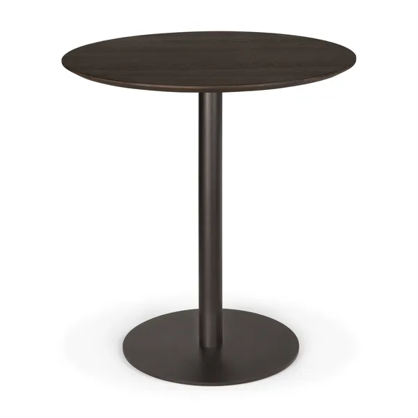 Blend Bord Ø70 cm Mörk Brons / Mörkbetsad Ek