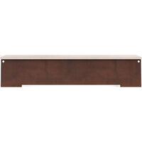 64 Bænk Corten / Travertin