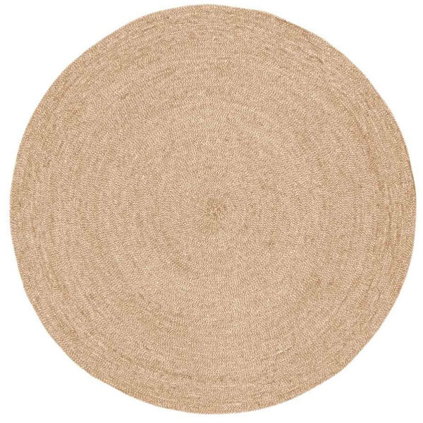 Ella Rug 125 cm White/Natural