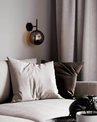 Boyle Vägglampa Smoked Grey
