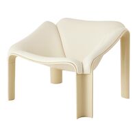F300 Lenestol Pastellgrønn/Smooth Leather Cream