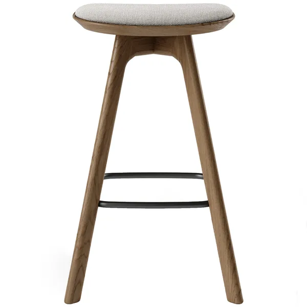 Pauline Barstol 65 cm Røget Eg / Hallingdal Grå