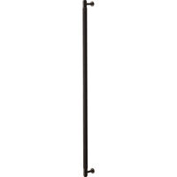 Closet Bar Double Sided Cross Smoked Bronze