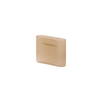 Ridge Vaasi Huurrettu Lasi 165 cm Light Orange