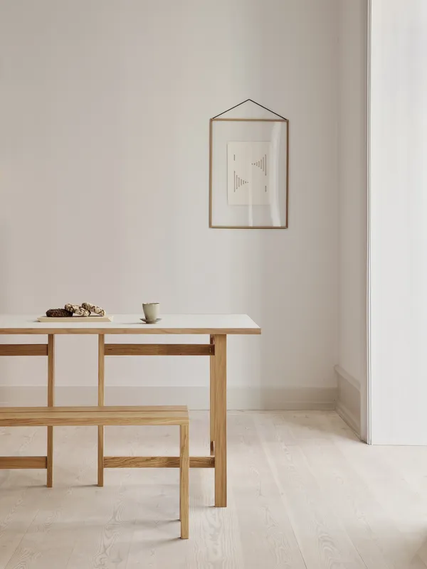 Peg Bænk 90 cm Eg