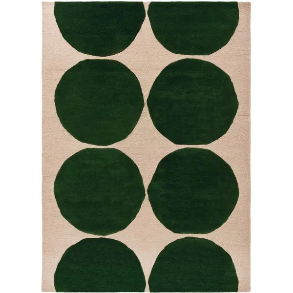 Marimekko Isot Kivet Tæppe 140x200 cm Grønt