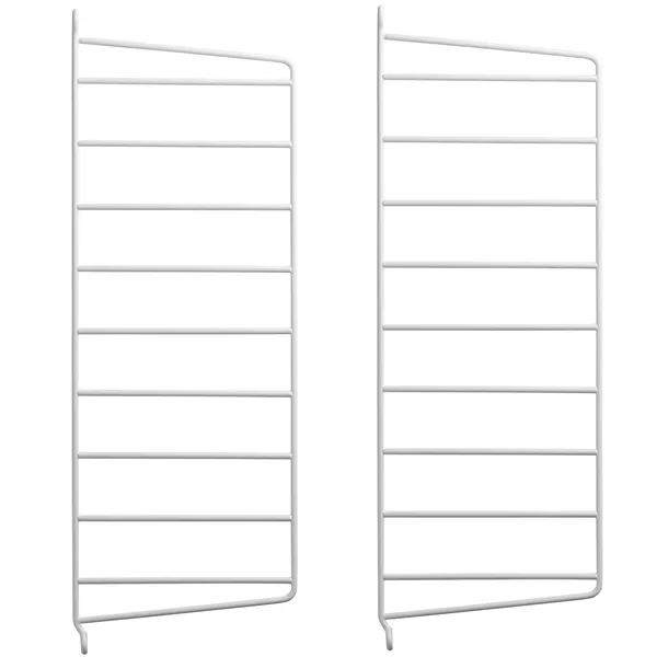 String Gavler 20x50 cm 2-pk Hvit