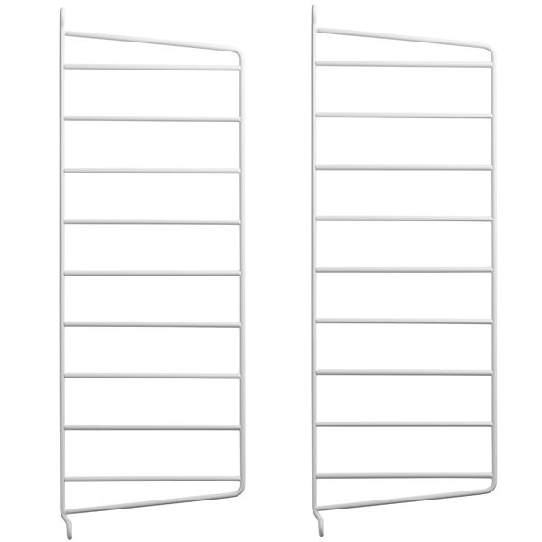 String Gavle 20x50 cm 2-pak Hvide