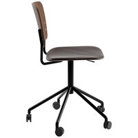 Mono Black Swivel adj/Smoked Oak/Elmosoft 93099