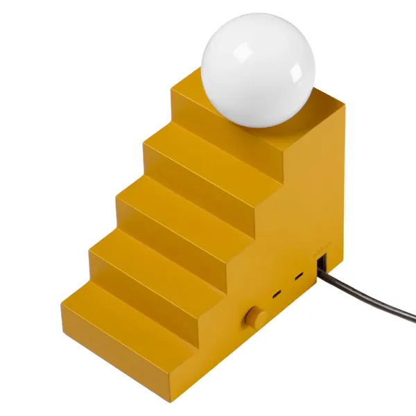 Stair Bordlampe Gul