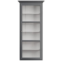 V4 Vitrineskap Anthracite