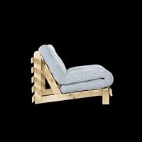 Roots 90 Loungefåtölj Furu / Beige
