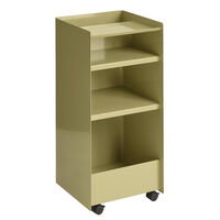 Folded Oppbevaringsvogn 83 cm Beige-grønn